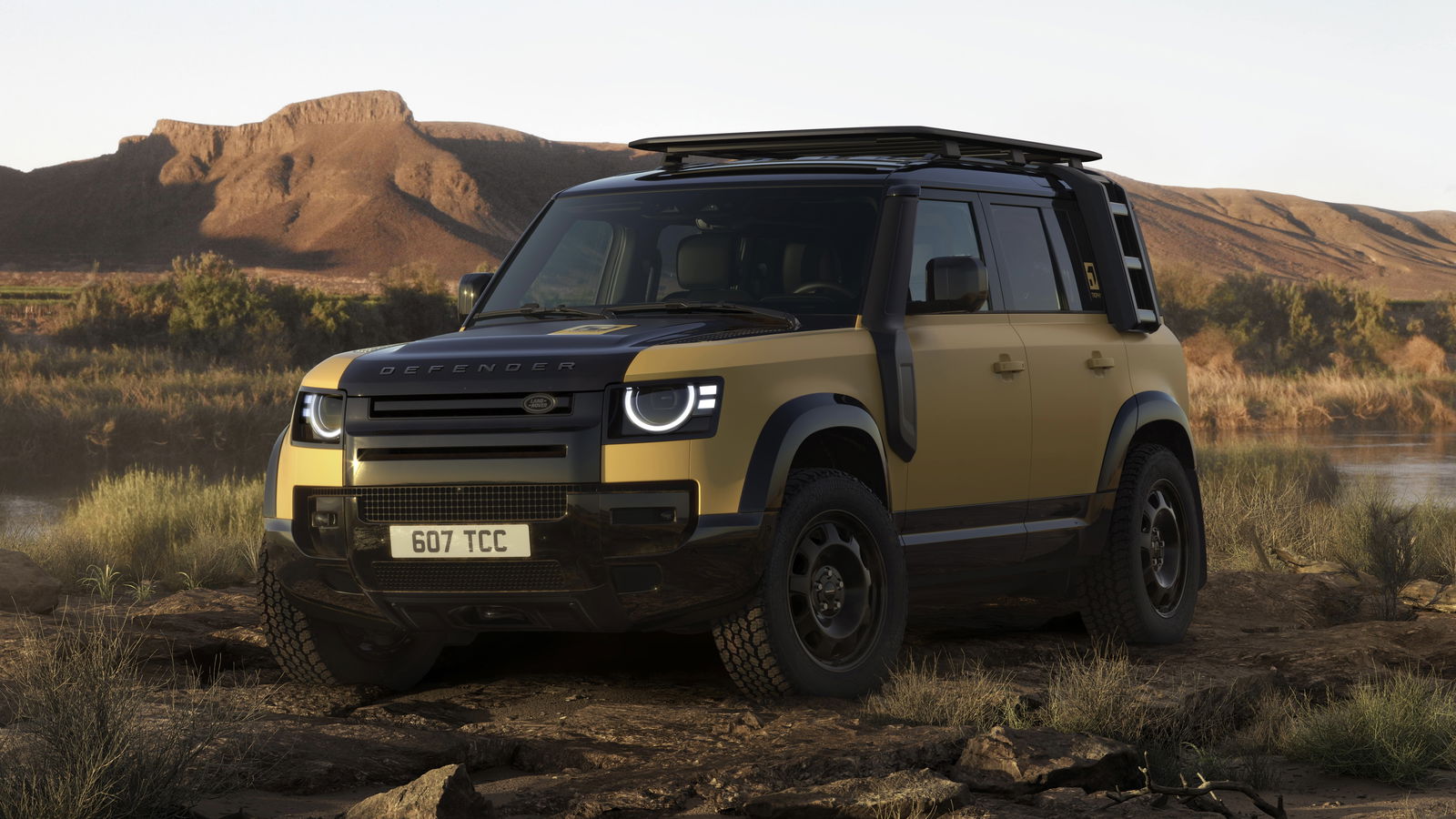 Defender 110 Trophy Edition - front